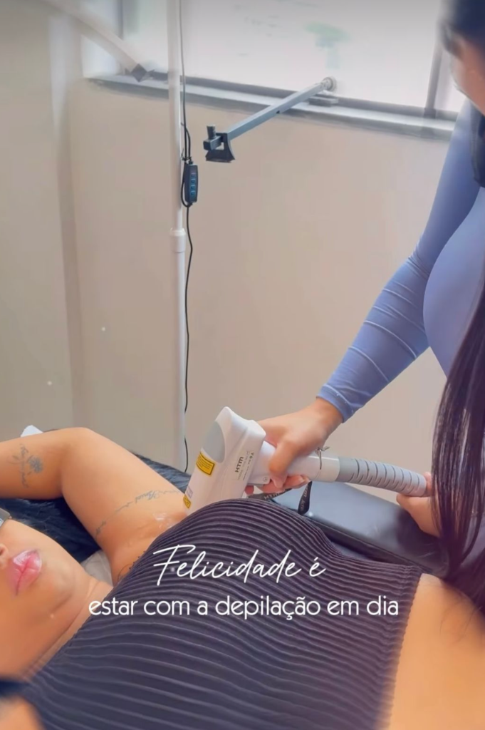 Sessão de Depilação a Laser Real